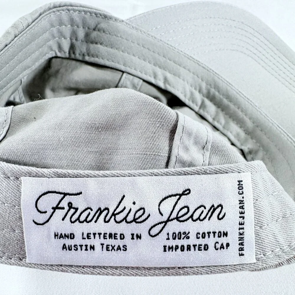 Frankie Jean Y'All Cursive Textured Lettering‎ Strapback Buckle  Baseball Hat